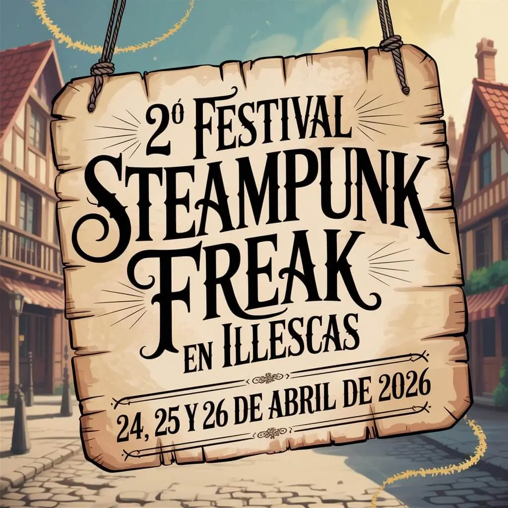 Festival Steampunk el fin de semana en Illescas