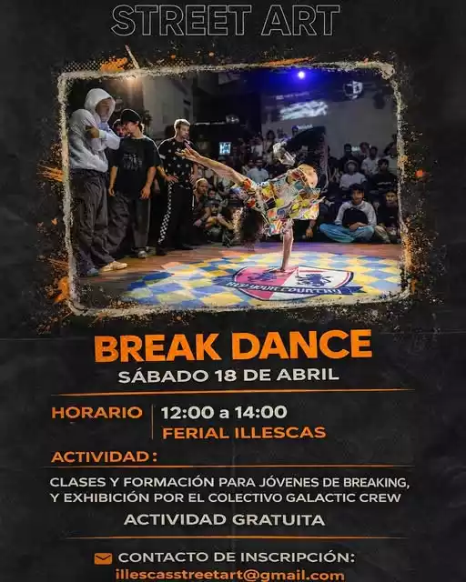break-dance-illescas-street-art Skate en Recinto Ferial de Illescas