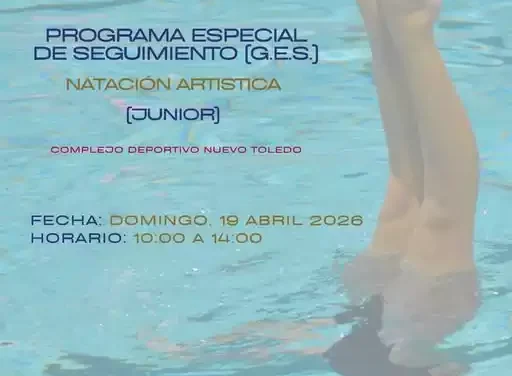 Primera convocatoria del GES Junior de Natación Artística en Illescas