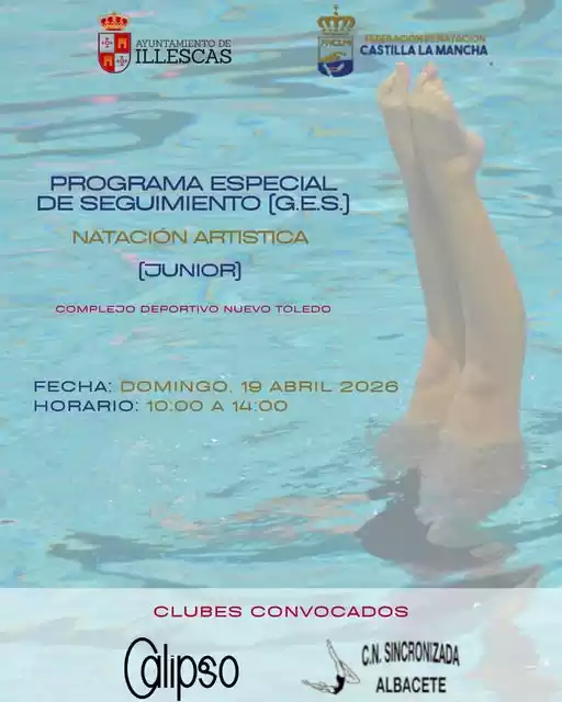 Natación artística en Illescas