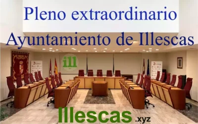 Pleno extraordinario en el Ayuntamiento de Illescas el Jueves 16