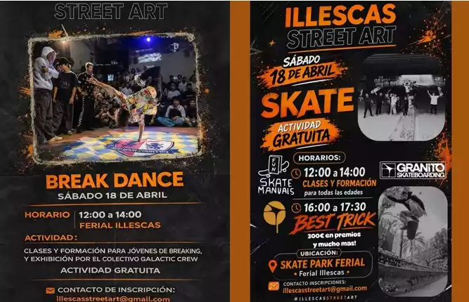 skate-break-dance-illescas-street-art Skate y Break Dance en Illescas